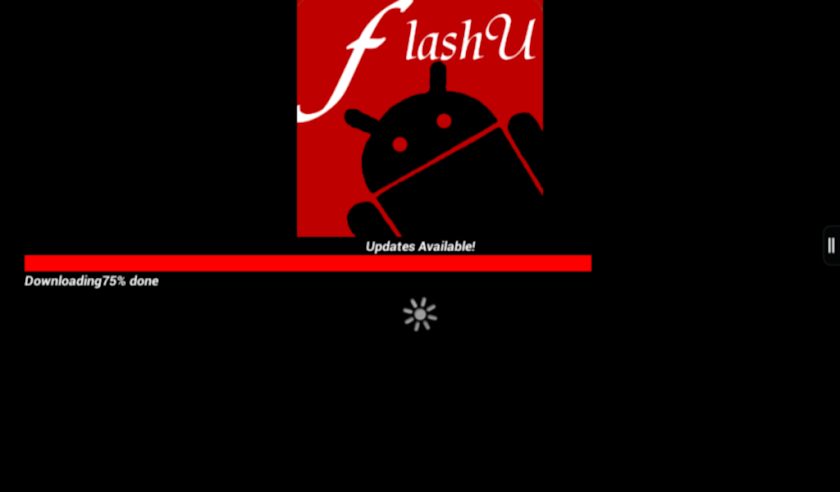 FlashU: Flash Installer Screen 3