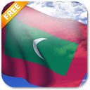 3D Maldives Flag mobile app icon
