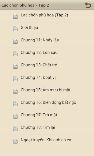 【免費書籍App】Ebook Lạc chốn phù hoa (Tập 2)-APP點子