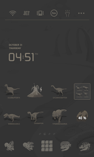 How to mod Jurassic_1 LINE Launcher theme 4.1 unlimited apk for android
