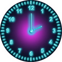 Neon Clock APK Icon