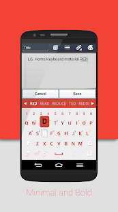 How to mod MatRed Keyboard LG Theme lastet apk for bluestacks