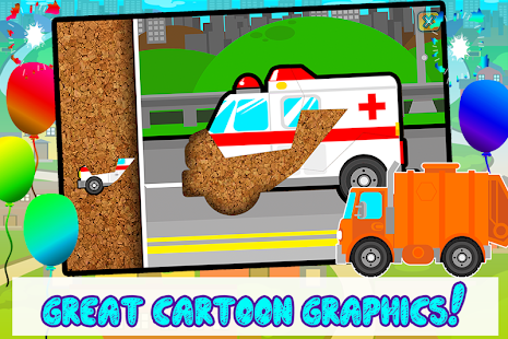 Download Kids Car, Vehicles Puzzle Game APK for Android