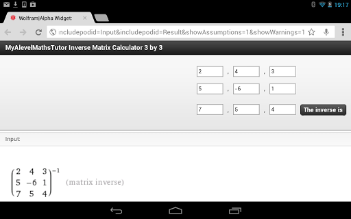 【免費教育App】Inverse Matrix Calculator-APP點子