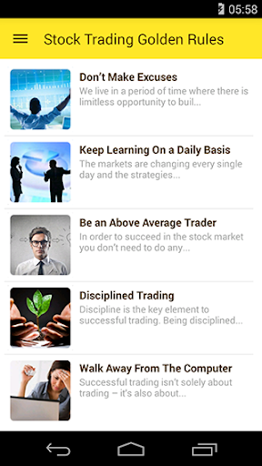 【免費財經App】Stock Trading Golden Rules-APP點子