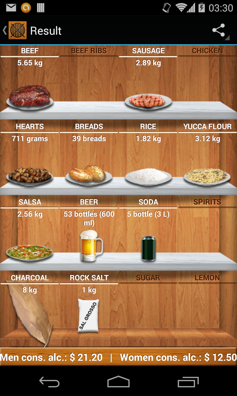 BBQ Brazil (Ad Free) Screen 3