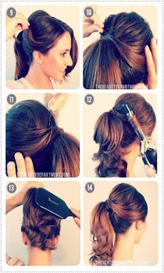Hairstyle step by stepのおすすめ画像4