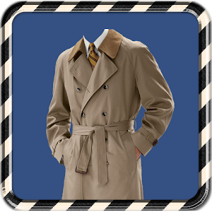Man Trench Coat Suit Editor 1.1