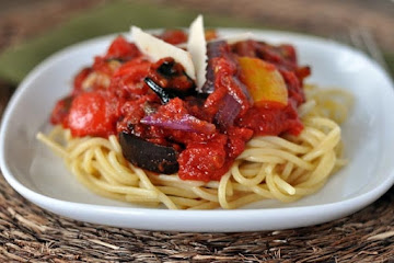 Roasted Balsamic Vegetable Pasta Sauce