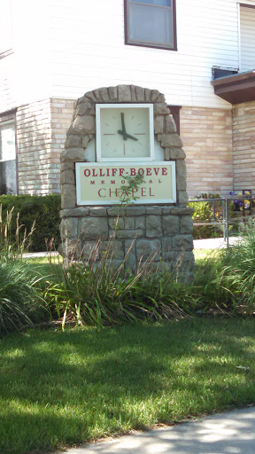 Olliff-Boeve Memorial Chapel Clock