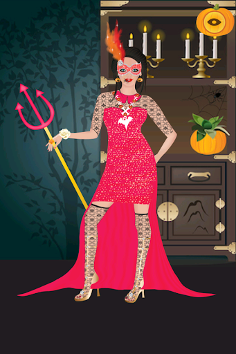 【免費冒險App】Halloween Girl Dress Up Game-APP點子