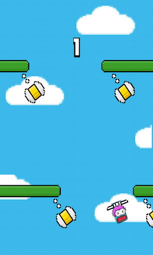 【免費街機App】Flappy copter-Swing Up-APP點子