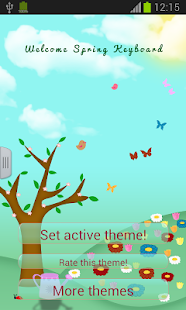 Welcome Spring Keyboard Screenshots 0
