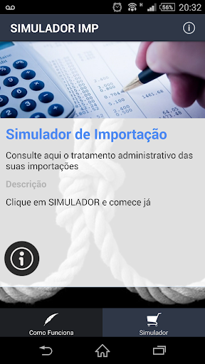 Simulador de importação