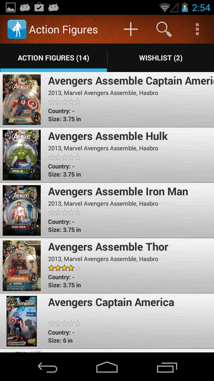 Action Figures Toy Collectors Screen 1