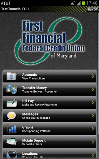 First Financial FCU MD Mobile