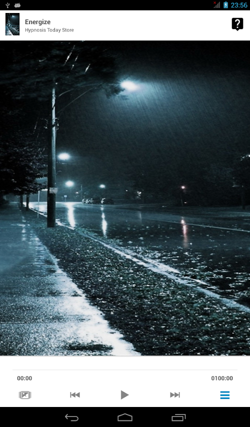 Android application Energize screenshort