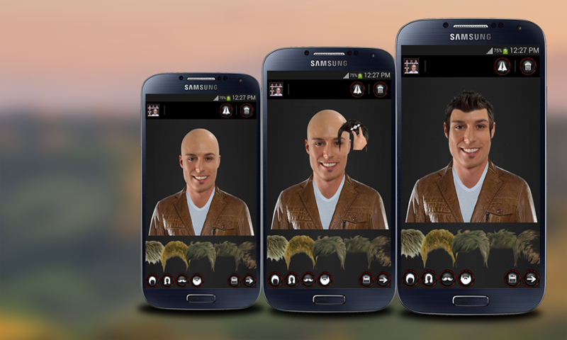    Face Hair Changer Men-Women- screenshot  