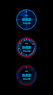 Futuristic Watch Face Screenshots 5