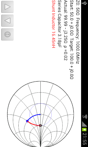 Smith Chart Matching Calc