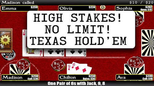 Android application +Poker screenshort