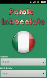Italian words intertwined poster 1
