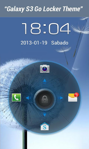 【免費個人化App】Galaxy S3 Go Launcher Theme-APP點子