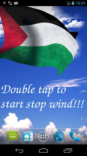 3D Palestine Flag LWP