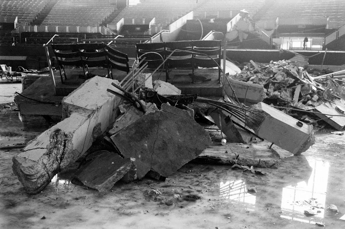 Indianapolis Coliseum Explosion - Francis Miller — Google Arts & Culture