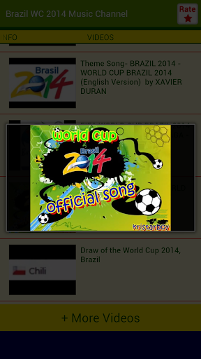 【免費音樂App】Brazil WC 2014 Songs Channel-APP點子