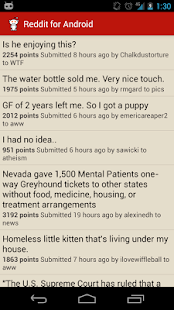 Reddit for Android