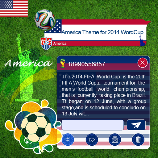 【免費個人化App】American Theme 2014 WorldCup-APP點子