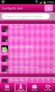 Lastest Go Contacts Vampire Kitty APK for Android