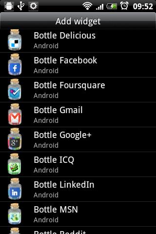 Bottle Widgets  v1.1 apk