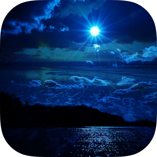 Sea Night Sky Live Wallpaper LOGO-APP點子