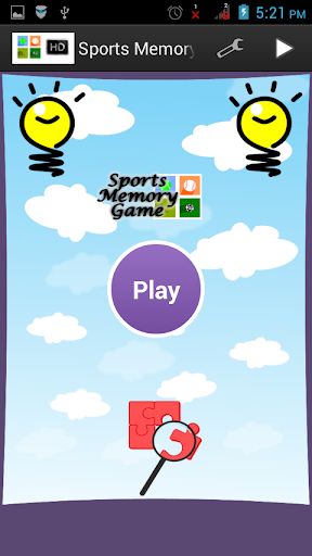 Sports Memory Game