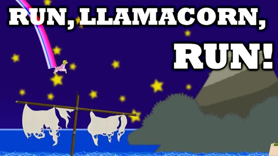 Llama Unicorn vs Rainbow World Screenshots 2