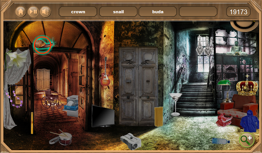 Hidden Object Haunted Village Screen 2