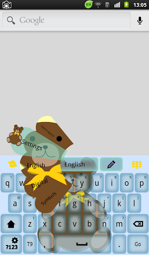 【免費個人化App】Teddy Bear Keyboard-APP點子