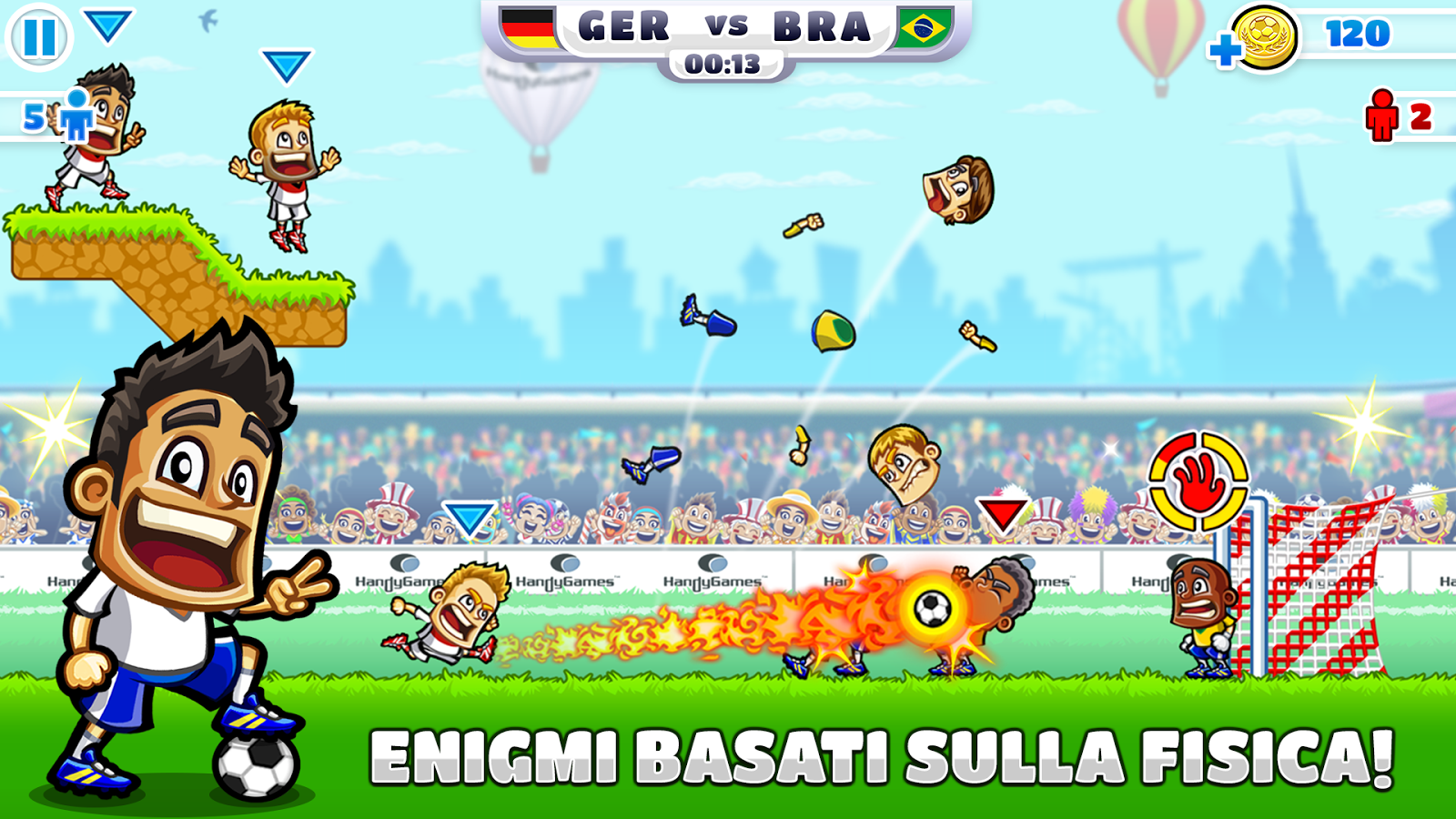  Super Party Sports: Football   il gioco di calcio più fuori di testa in assoluto per iOS e Android!