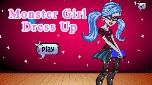 Monster girl dress up