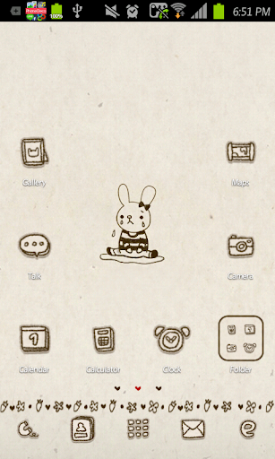 Alone go launcher theme