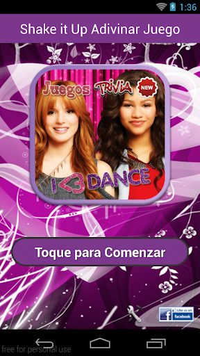 Shake it Up Adivinar Juego