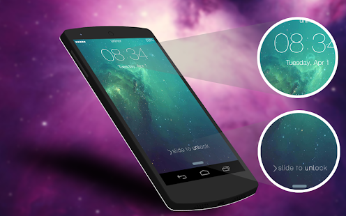 IOS 7 Galaxy Lockscreen APK - Free Personalization Apps ...