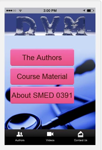 SMED 0391 - Intro to Vet Med