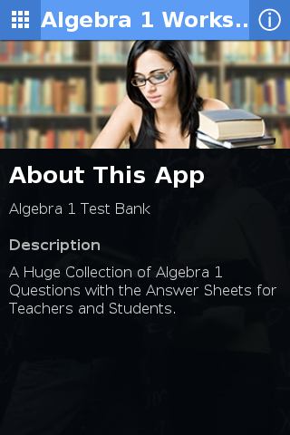 Algebra 1 Worksheets