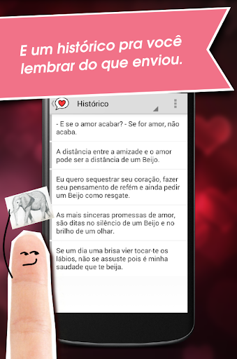 【免費通訊App】Mensagens de amor em português-APP點子