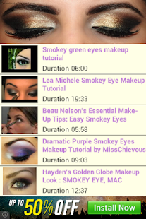 How To Make Up Smokey Eyes