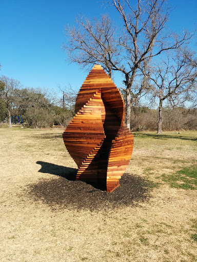 Tree Hugger Sculpture in Schroeter Park
