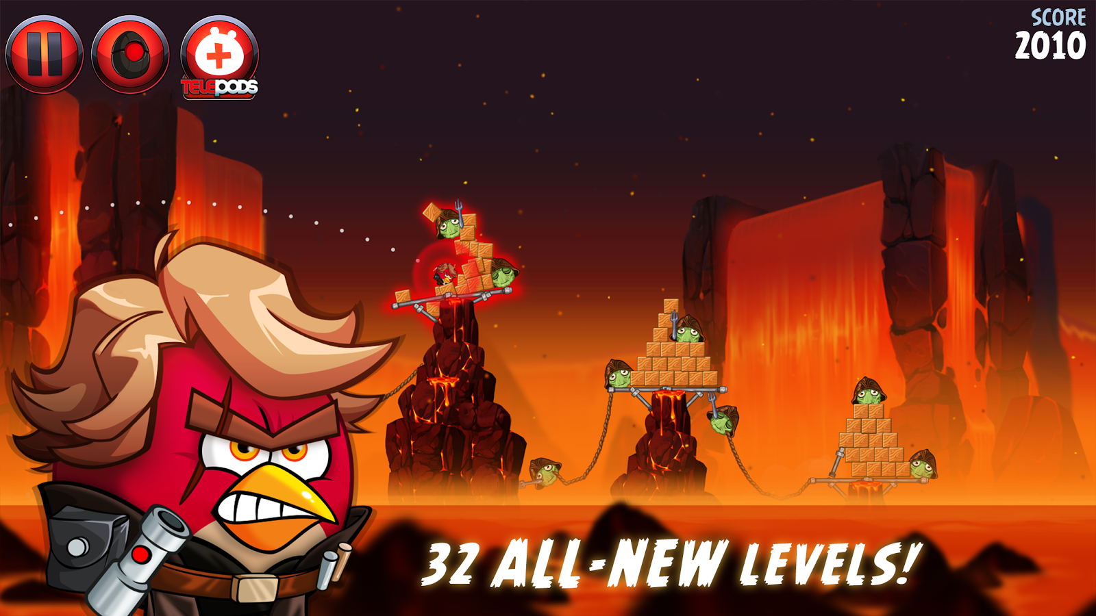 Angry Birds Star Wars II - screenshot